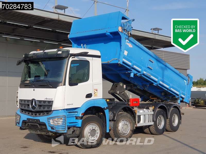 Mercedes-Benz Arocs 3243 8X4 14m3 2-side tipper Big-Axle Steelsuspension Navi Euro 6 - Tipper: picture 1 Mercedes-Benz Arocs 3243 8X4 14m3 2-side tipper Big-Axle Steelsuspension Navi Euro 6 - Tipper: picture 1