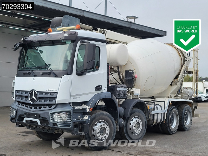 Mercedes-Benz Arocs 3243 8X4 7m3 Stetter Mixer Big-Axle Steelsuspension Euro 6 - Concrete mixer truck: picture 1 Mercedes-Benz Arocs 3243 8X4 7m3 Stetter Mixer Big-Axle Steelsuspension Euro 6 - Concrete mixer truck: picture 1