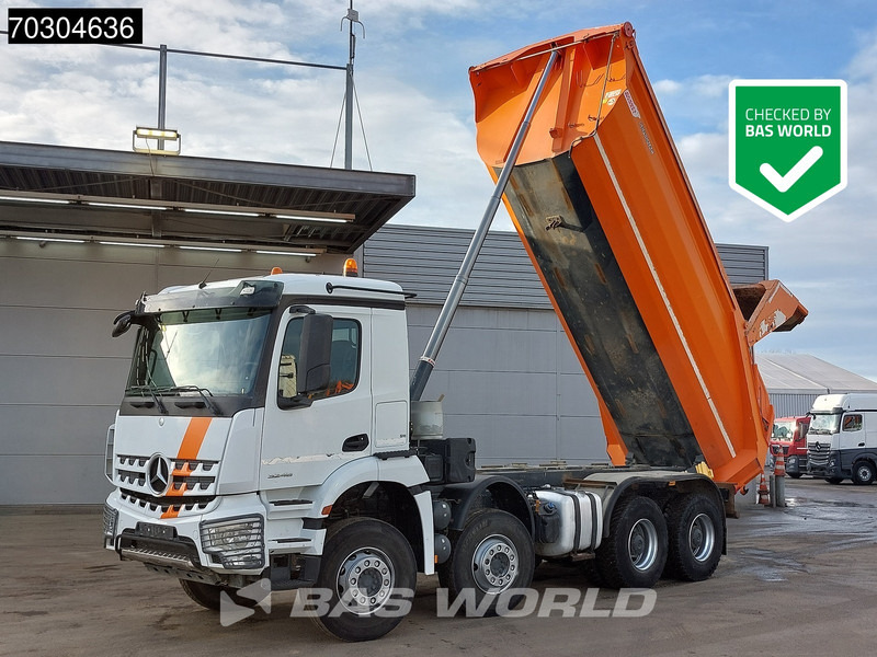 Mercedes-Benz Arocs 3246 8X4 15m3 tipper Steelsuspension Big-Axle Automatic Euro 6 - Tipper: picture 1 Mercedes-Benz Arocs 3246 8X4 15m3 tipper Steelsuspension Big-Axle Automatic Euro 6 - Tipper: picture 1