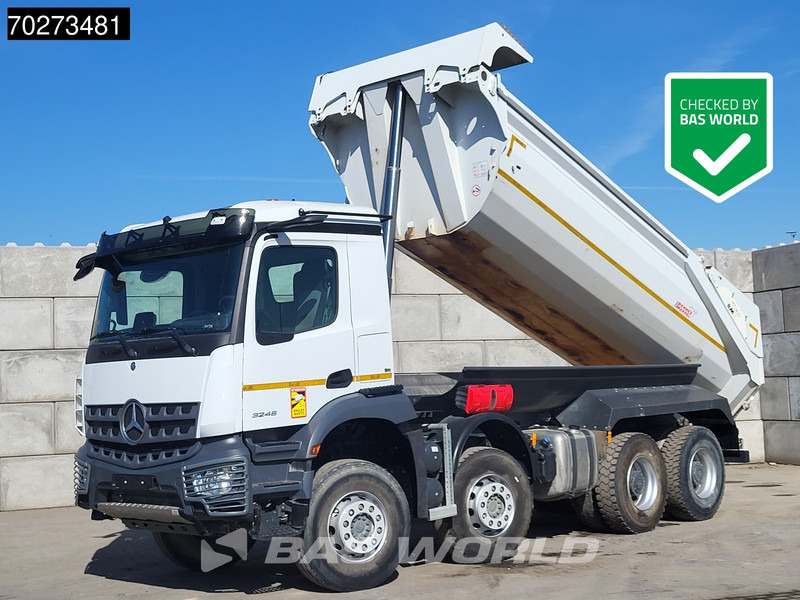 Mercedes-Benz Arocs 3246 8X4 16m3 Bennes Marrel Retarder Big-Axle Steelsuspension Euro 6 - Tipper: picture 1 Mercedes-Benz Arocs 3246 8X4 16m3 Bennes Marrel Retarder Big-Axle Steelsuspension Euro 6 - Tipper: picture 1