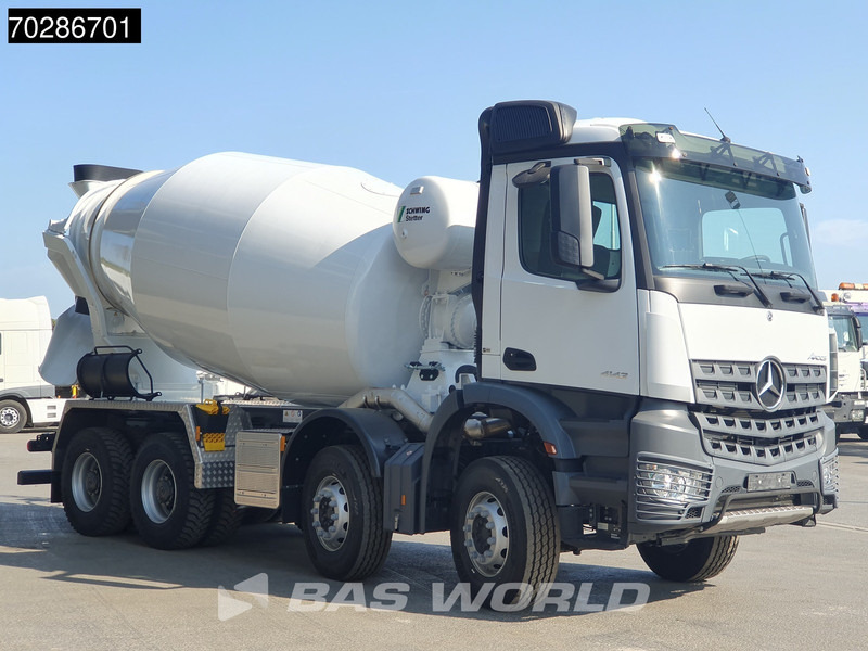 Mercedes-Benz Arocs 4142 8X4 NEW! 10m3 SchwingStetter Mixer Hydrauliek BigAxle Manual Euro 3 - Concrete mixer truck: picture 3 Mercedes-Benz Arocs 4142 8X4 NEW! 10m3 SchwingStetter Mixer Hydrauliek BigAxle Manual Euro 3 - Concrete mixer truck: picture 3