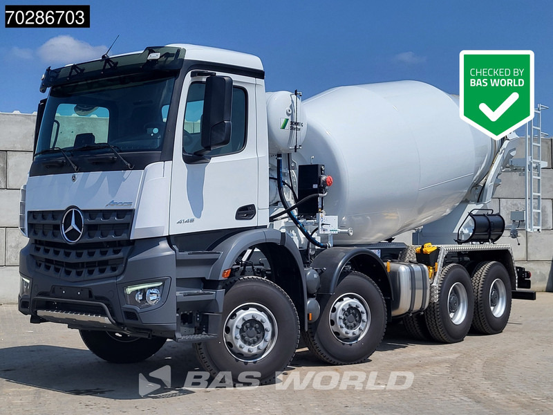 Mercedes-Benz Arocs 4145 8X4 NEW! 10m3 Schwing Stetter Mixer Big-Axle Manual Euro 3 - Concrete mixer truck: picture 1 Mercedes-Benz Arocs 4145 8X4 NEW! 10m3 Schwing Stetter Mixer Big-Axle Manual Euro 3 - Concrete mixer truck: picture 1