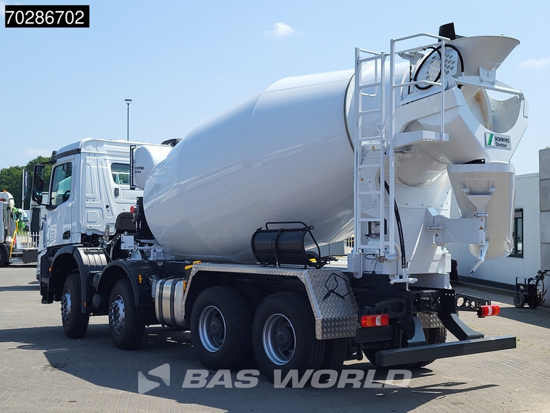 Mercedes-Benz Arocs 4145 8X4 NEW! 11m3 Schwing Stetter Mixer Manual Big-Axle Steel suspension Euro 3 - Concrete mixer truck: picture 2 Mercedes-Benz Arocs 4145 8X4 NEW! 11m3 Schwing Stetter Mixer Manual Big-Axle Steel suspension Euro 3 - Concrete mixer truck: picture 2