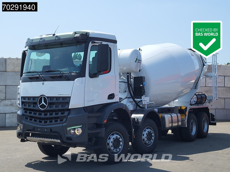 Mercedes-Benz Arocs 4245 8X4 NEW! 12m3 Schwing Stetter Mixer Big-Axle Manual Euro 3 - Concrete mixer truck: picture 1 Mercedes-Benz Arocs 4245 8X4 NEW! 12m3 Schwing Stetter Mixer Big-Axle Manual Euro 3 - Concrete mixer truck: picture 1