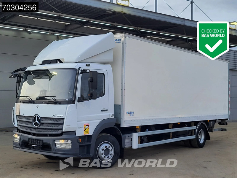 Mercedes-Benz Atego 1318 4X2 13.5tonner ADR Automatic 1500kg Ladebordwand Euro 6 - Box truck: picture 1 Mercedes-Benz Atego 1318 4X2 13.5tonner ADR Automatic 1500kg Ladebordwand Euro 6 - Box truck: picture 1