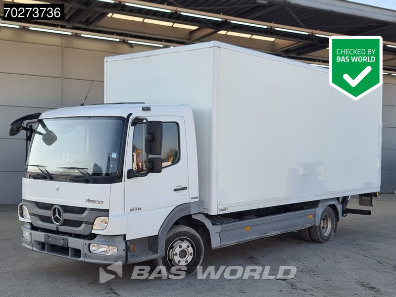 Mercedes-Benz Atego 816 4X2 8tonner Manual Ladebordwand Euro 5 - Box truck: picture 1 Mercedes-Benz Atego 816 4X2 8tonner Manual Ladebordwand Euro 5 - Box truck: picture 1