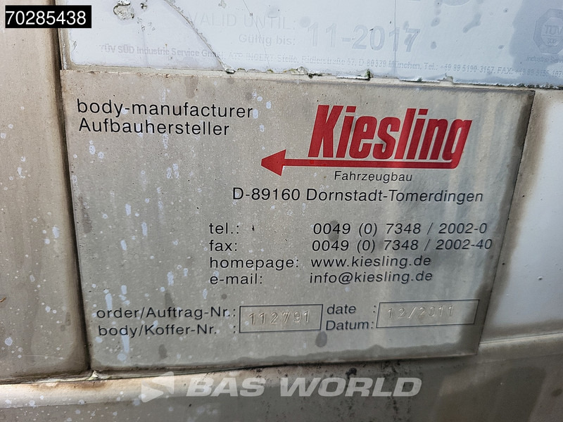 Mercedes-Benz Axor 1833 4X2 Thermo-King T-1200R Manual 2000kg Ladebordwand Euro 5 leasing Mercedes-Benz Axor 1833 4X2 Thermo-King T-1200R Manual 2000kg Ladebordwand Euro 5: picture 17
