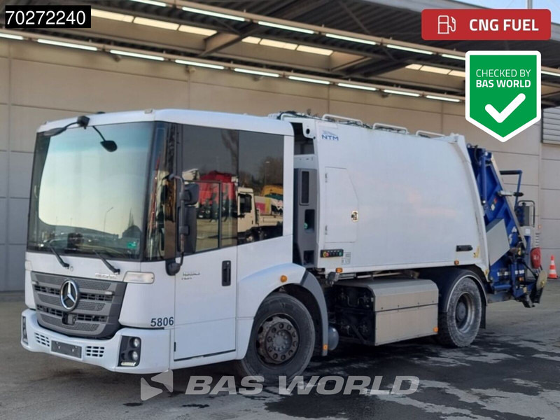 Mercedes-Benz Econic 4X2 CNG! Engine 13m3 NTM KGLS-HL Big-Axle Euro 6 - Garbage truck: picture 1 Mercedes-Benz Econic 4X2 CNG! Engine 13m3 NTM KGLS-HL Big-Axle Euro 6 - Garbage truck: picture 1