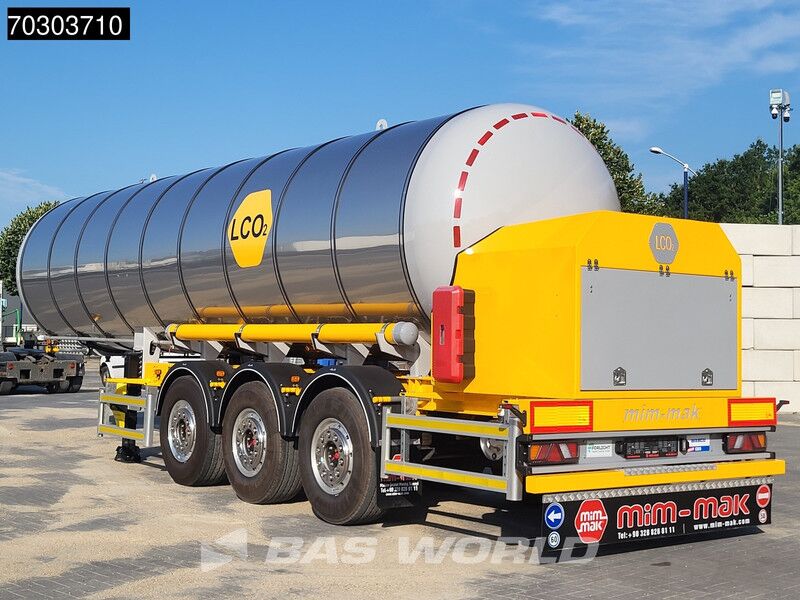 Mim-Mak LCO2 Isolated - Tanker semi-trailer: picture 2 Mim-Mak LCO2 Isolated - Tanker semi-trailer: picture 2