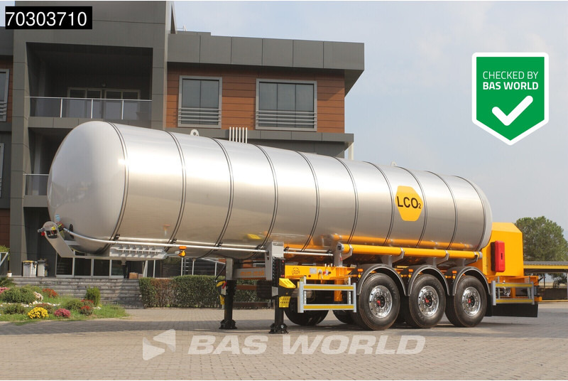 Mim-Mak LCO2 Isolated - Silo semi-trailer: picture 1 Mim-Mak LCO2 Isolated - Silo semi-trailer: picture 1