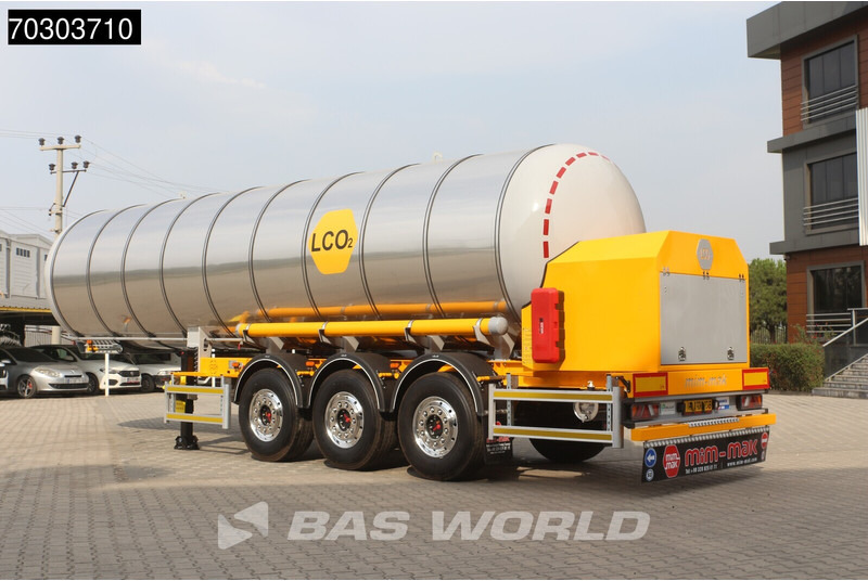 Mim-Mak LCO2 Isolated - Silo semi-trailer: picture 2 Mim-Mak LCO2 Isolated - Silo semi-trailer: picture 2