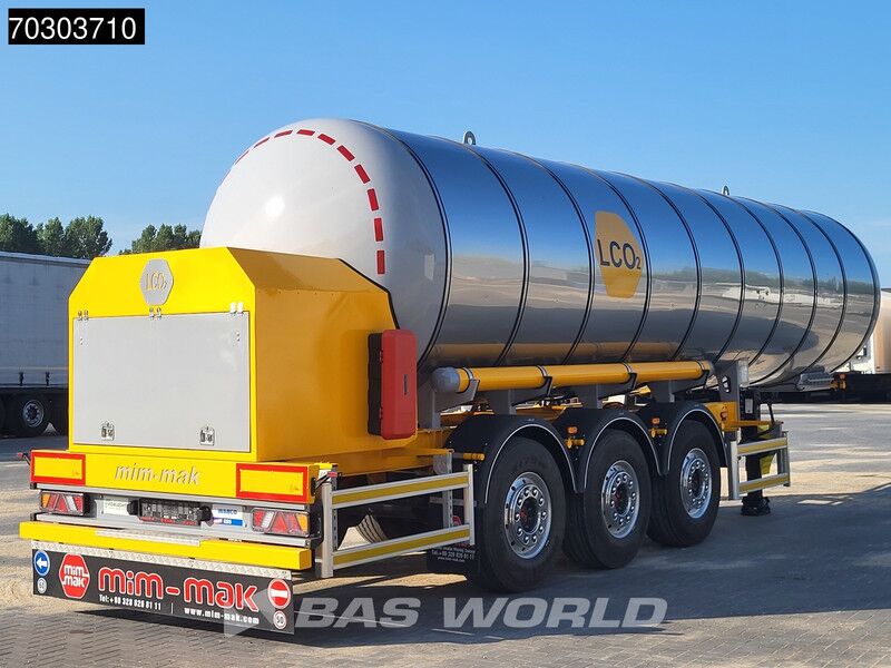 Mim-Mak LCO2 Isolated - Tanker semi-trailer: picture 5 Mim-Mak LCO2 Isolated - Tanker semi-trailer: picture 5