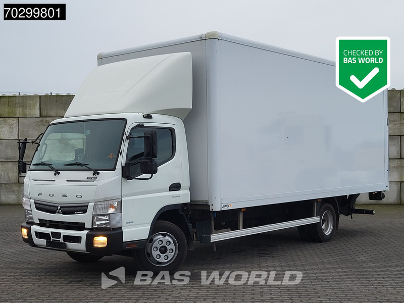 Mitsubishi 7C18 4X2 8tonner Automatic 1000kg Ladebordwand Airco Euro 6 - Box truck: picture 1 Mitsubishi 7C18 4X2 8tonner Automatic 1000kg Ladebordwand Airco Euro 6 - Box truck: picture 1