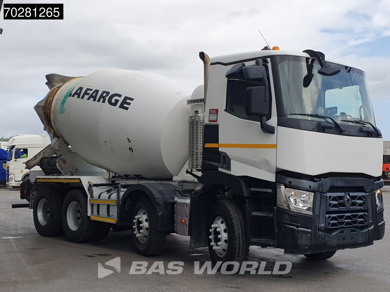 Renault C 430 8X4 9m3 Liebherr Mixer VEB Automatic Steel supension Euro 6 - Concrete mixer truck: picture 3 Renault C 430 8X4 9m3 Liebherr Mixer VEB Automatic Steel supension Euro 6 - Concrete mixer truck: picture 3