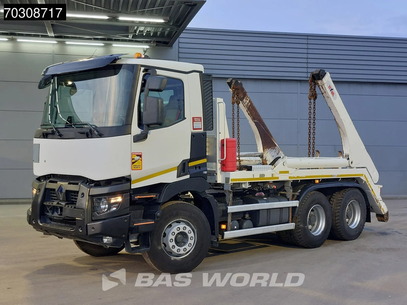 Renault C 430 C 6X4 HYVA NG 2018 TAXL skiploader 6x4 Big-Axle Automatic Euro 6 - Skip loader truck: picture 3 Renault C 430 C 6X4 HYVA NG 2018 TAXL skiploader 6x4 Big-Axle Automatic Euro 6 - Skip loader truck: picture 3