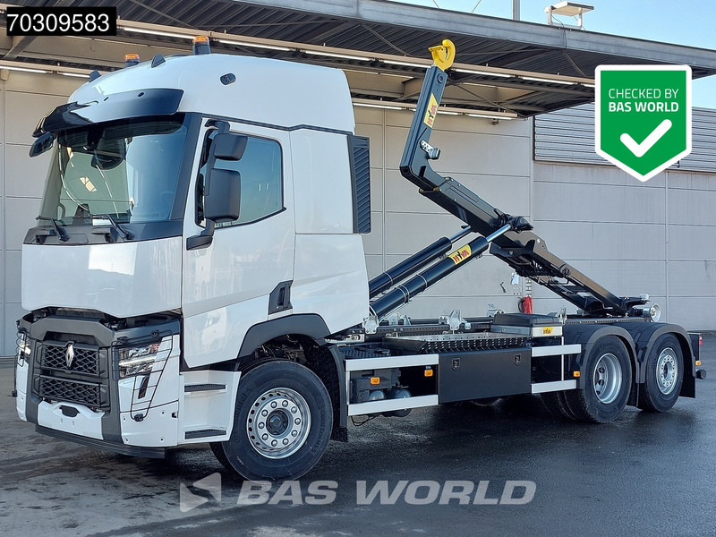 Renault C 480 6X2 NEW! HYVA H22 -60S Containersystem Lift+Steering Optibrake+ Euro 6 - Hook lift truck: picture 1 Renault C 480 6X2 NEW! HYVA H22 -60S Containersystem Lift+Steering Optibrake+ Euro 6 - Hook lift truck: picture 1