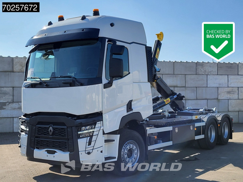 Renault C 480 6X2 NEW! Hyva 26-60 S Lift-Asche Optibrake+ ACC LED Euro 6 - Hook lift truck: picture 1 Renault C 480 6X2 NEW! Hyva 26-60 S Lift-Asche Optibrake+ ACC LED Euro 6 - Hook lift truck: picture 1