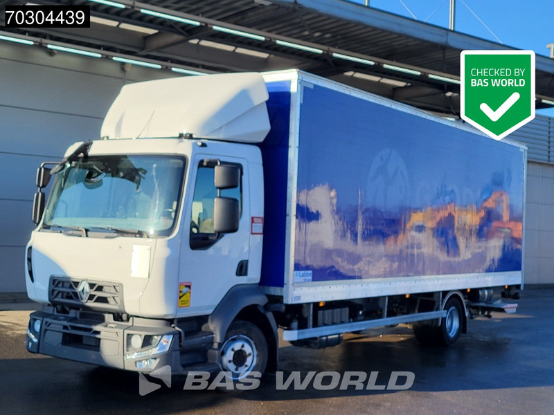 Renault D 210 4X2 12tonner 1500kg Ladebordwand Automatic Airco ACC Euro 6 - Box truck: picture 1 Renault D 210 4X2 12tonner 1500kg Ladebordwand Automatic Airco ACC Euro 6 - Box truck: picture 1