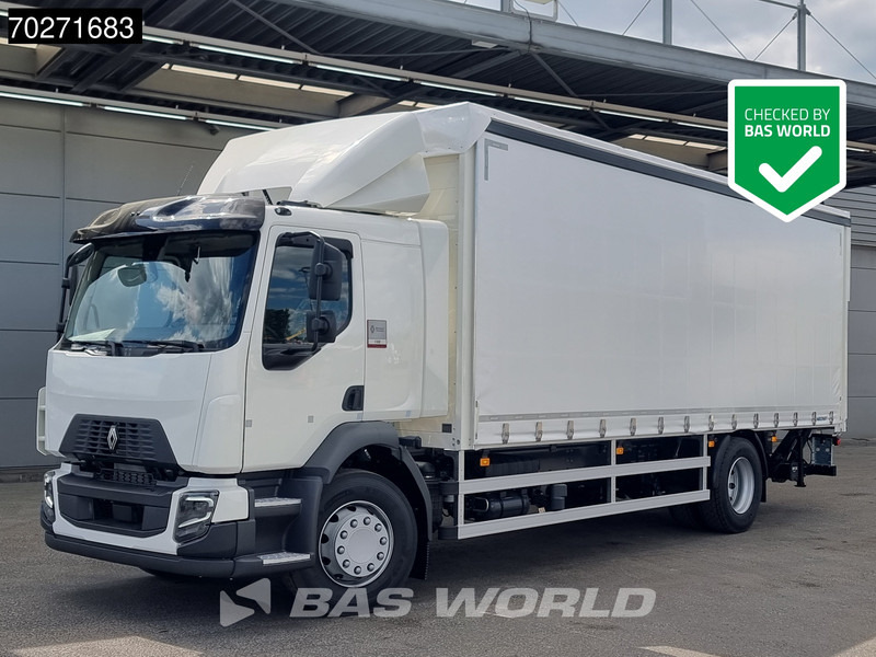 Renault D 280 4X2 NEW 19tons truck 2000kg Ladebordwand Automatic Euro 6 - Curtain side truck: picture 1 Renault D 280 4X2 NEW 19tons truck 2000kg Ladebordwand Automatic Euro 6 - Curtain side truck: picture 1