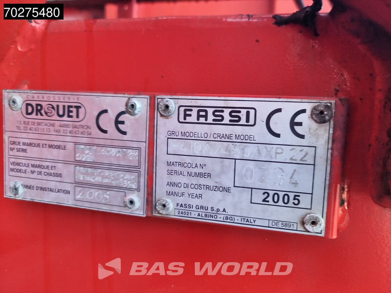 Renault Premium 420 6X2 Fassi F450AXP.22 Kran Crane Lift-axle Manual Euro 3 leasing Renault Premium 420 6X2 Fassi F450AXP.22 Kran Crane Lift-axle Manual Euro 3: picture 9