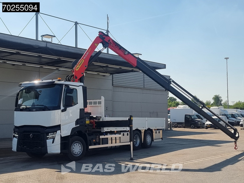 Renault T 440 6X2 2024 NL reg. possible Palfinger PK24.001 SLD Crane Lift+Lenkasche Euro 6 - Dropside/ Flatbed truck, Crane truck: picture 3 Renault T 440 6X2 2024 NL reg. possible Palfinger PK24.001 SLD Crane Lift+Lenkasche Euro 6 - Dropside/ Flatbed truck, Crane truck: picture 3