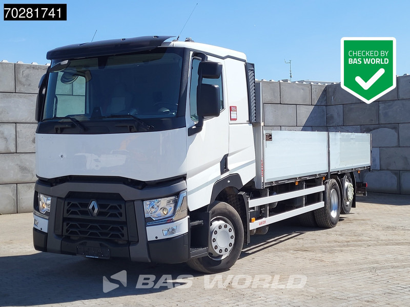 Renault T 440 6X2 Open loadfloor Liftasche Automatic Euro 6 - Dropside/ Flatbed truck: picture 1 Renault T 440 6X2 Open loadfloor Liftasche Automatic Euro 6 - Dropside/ Flatbed truck: picture 1