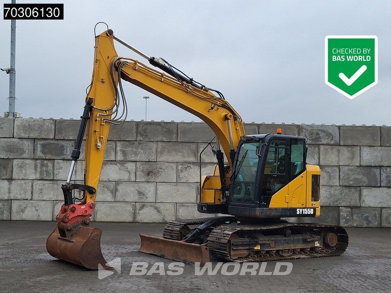 Sany SY155 U - Crawler excavator: picture 1 Sany SY155 U - Crawler excavator: picture 1