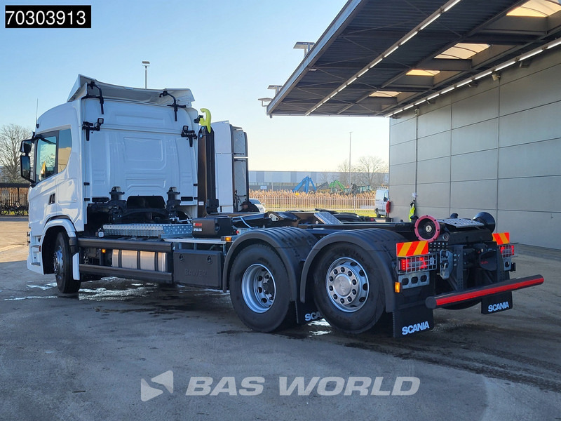 Scania G 460 6X2 NEW! 20tons HIAB Containersystem Lift+Steering Axle Automatic Retarder Euro 6 - Hook lift truck: picture 5 Scania G 460 6X2 NEW! 20tons HIAB Containersystem Lift+Steering Axle Automatic Retarder Euro 6 - Hook lift truck: picture 5