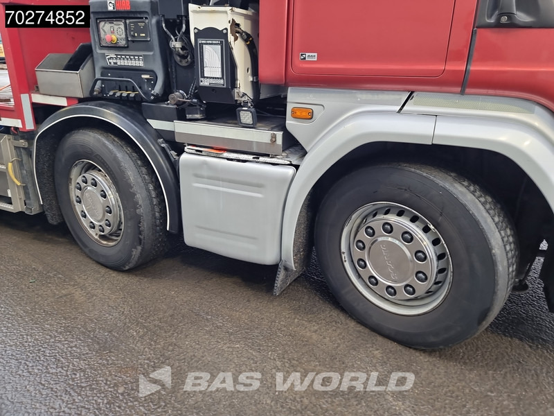 Dropside/ Flatbed truck, Crane truck Scania G450 8X2 NL-Truck Hiab X-HIPRO 1058EP-6 Kran Front stab Retarder Euro 6: picture 17