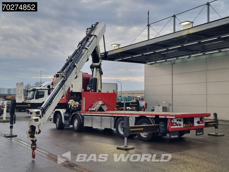 Dropside/ Flatbed truck, Crane truck Scania G450 8X2 NL-Truck Hiab X-HIPRO 1058EP-6 Kran Front stab Retarder Euro 6: picture 6
