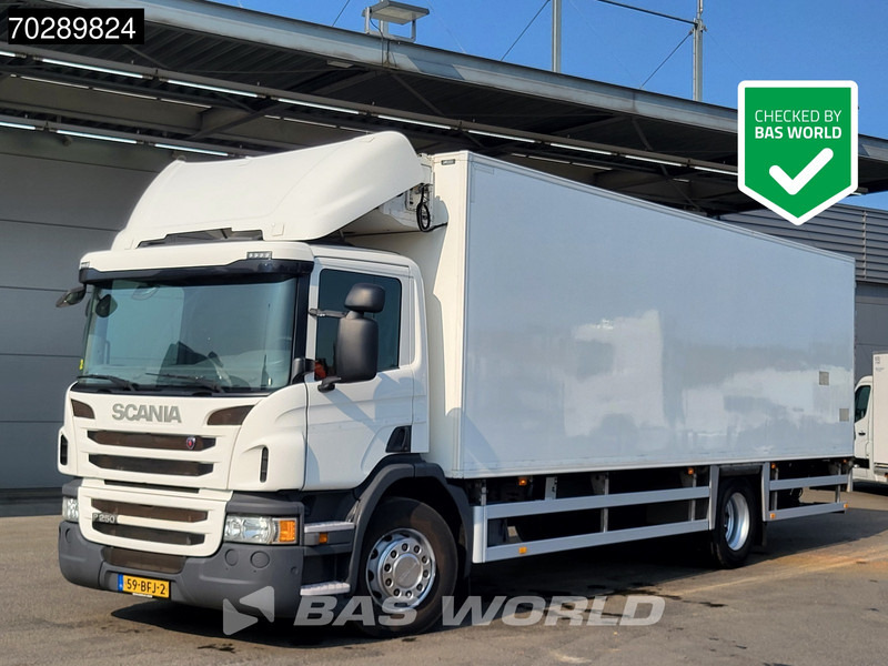 Scania P250 P 4X2 19tons NL-Truck frigoblock FK13SL 2000kg Ladebordwand Euro 6 - Refrigerator truck: picture 1 Scania P250 P 4X2 19tons NL-Truck frigoblock FK13SL 2000kg Ladebordwand Euro 6 - Refrigerator truck: picture 1