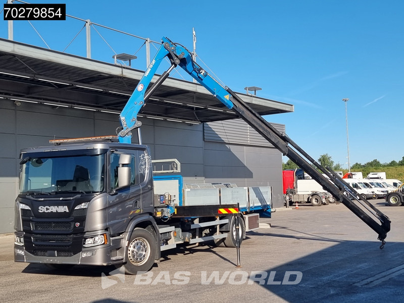 Scania P280 4X2 HMF 1420K-RC Kran Crane Automatic Euro 6 - Dropside/ Flatbed truck, Crane truck: picture 5 Scania P280 4X2 HMF 1420K-RC Kran Crane Automatic Euro 6 - Dropside/ Flatbed truck, Crane truck: picture 5