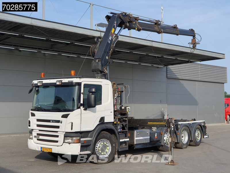 Scania P360 8X2 NL-Truck 21 Tonnes HIAB Hydrauliek Lift-Lenkachse Euro 5 - Hook lift truck, Crane truck: picture 5 Scania P360 8X2 NL-Truck 21 Tonnes HIAB Hydrauliek Lift-Lenkachse Euro 5 - Hook lift truck, Crane truck: picture 5