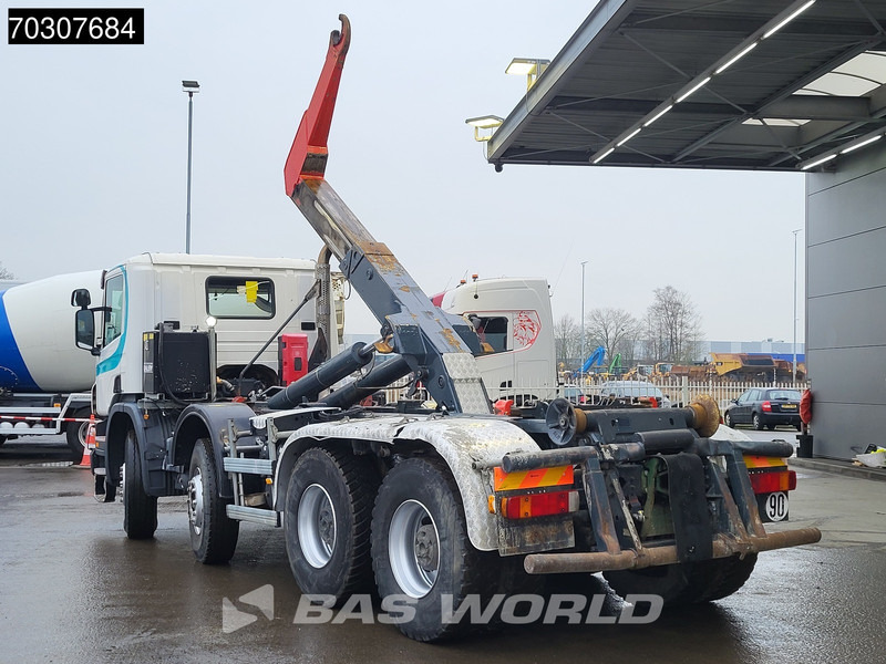 Scania P380 P 8X4 25tons Dalby containersystem Manual Big-Axle Steelsuspension Euro 4 - Hook lift truck: picture 2 Scania P380 P 8X4 25tons Dalby containersystem Manual Big-Axle Steelsuspension Euro 4 - Hook lift truck: picture 2