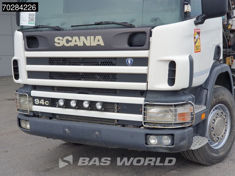 Tipper, Crane truck Scania P94 6X4 Hiab 330-4 Kran Crane 9m3 tipper Manual Steelsuspension Euro 3: picture 13