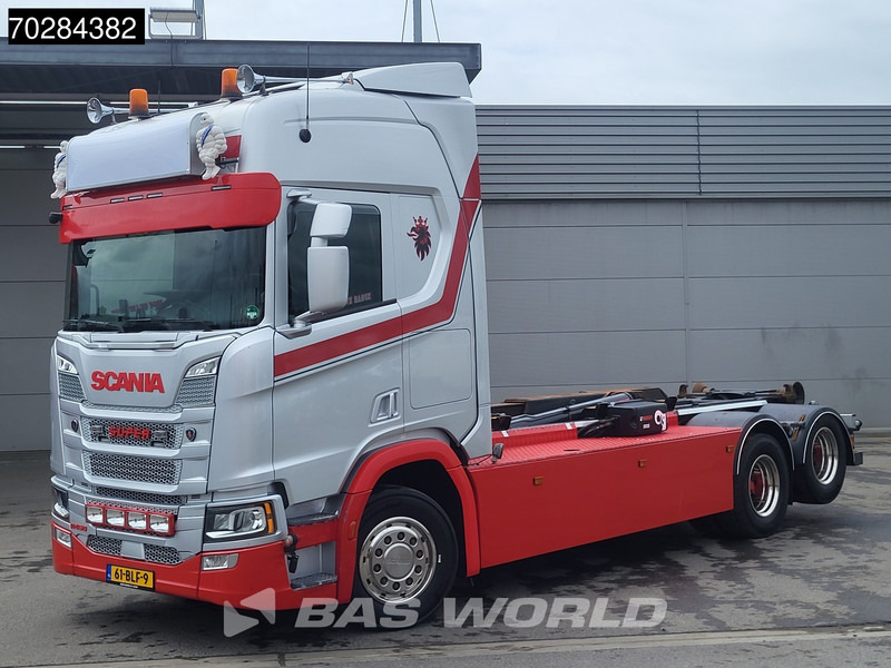 Scania R450 R 6X2 NL-Truck 26t Haak Retarder Liftas Navi Euro 6 - Hook lift truck: picture 3 Scania R450 R 6X2 NL-Truck 26t Haak Retarder Liftas Navi Euro 6 - Hook lift truck: picture 3