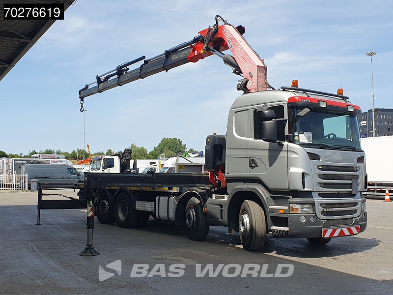 Scania R480 8X2 FASSI F660AXP.25 Manual Retarder Lift+Lenkachse Euro 5 - Dropside/ Flatbed truck, Crane truck: picture 2 Scania R480 8X2 FASSI F660AXP.25 Manual Retarder Lift+Lenkachse Euro 5 - Dropside/ Flatbed truck, Crane truck: picture 2