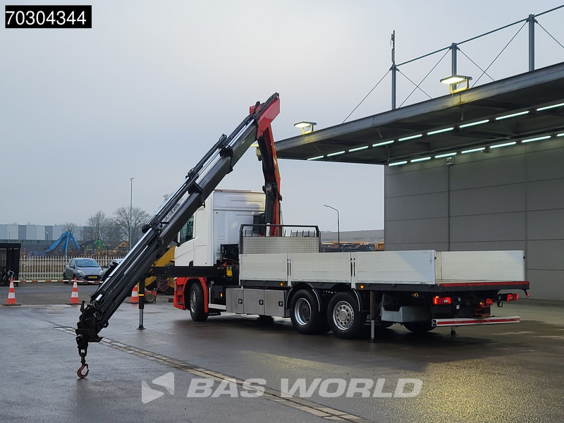 Dropside/ Flatbed truck, Crane truck Scania R500 6X2 Palfinger PK34002 SH 8x Extensions Lift+ Steering Axle Euro 6: picture 6