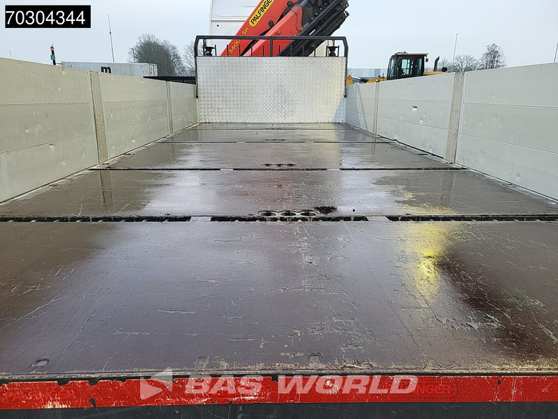 Dropside/ Flatbed truck, Crane truck Scania R500 6X2 Palfinger PK34002 SH 8x Extensions Lift+ Steering Axle Euro 6: picture 16