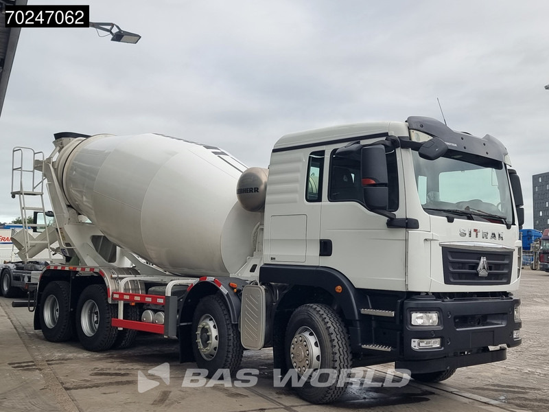 Sitrak G5 350 8X4 8m3 Liebherr mixer Manual Steel Suspension - Concrete mixer truck: picture 3 Sitrak G5 350 8X4 8m3 Liebherr mixer Manual Steel Suspension - Concrete mixer truck: picture 3