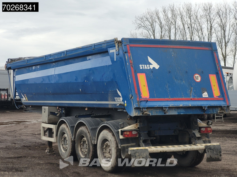 Stas S300CX 3 axles 25m3 ALU Liftachse - Tipper semi-trailer: picture 2 Stas S300CX 3 axles 25m3 ALU Liftachse - Tipper semi-trailer: picture 2