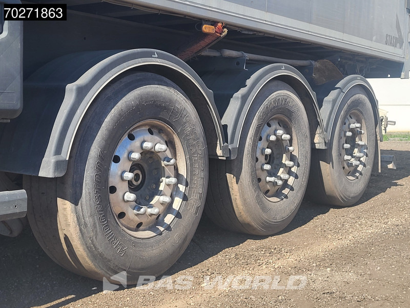 Tipper semi-trailer Stas S300CX 3 axles 47m3 Liftachse ALU: picture 13