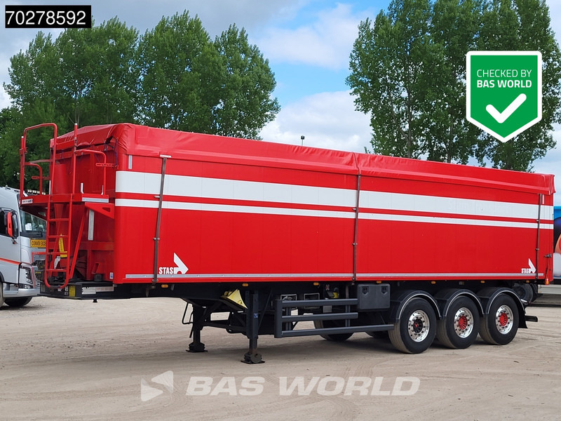 Stas S300CX 3 axles ALU TÜV 07/25 SAF - Tipper semi-trailer: picture 1 Stas S300CX 3 axles ALU TÜV 07/25 SAF - Tipper semi-trailer: picture 1