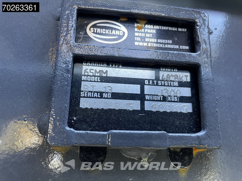 New Excavator bucket for Construction machinery Strickland 13T: picture 9