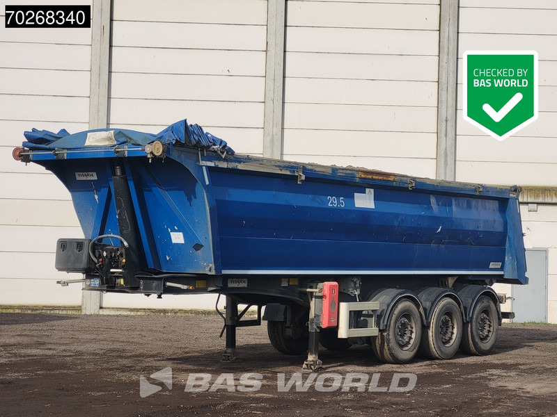TISVOL 3 axles Liftachse 30m3 ALU - Tipper semi-trailer: picture 1 TISVOL 3 axles Liftachse 30m3 ALU - Tipper semi-trailer: picture 1