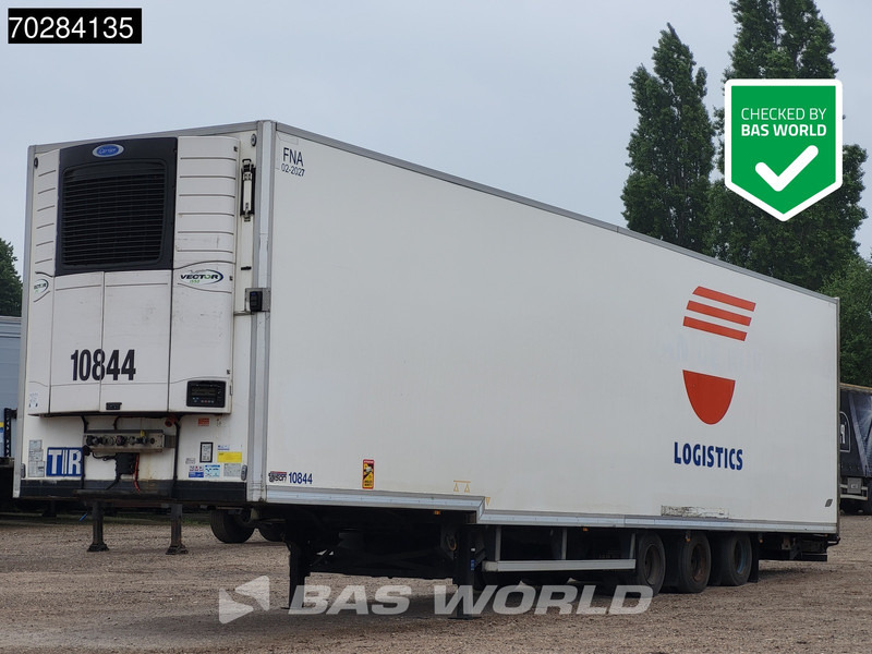 Talson F1227 3 axles NL-Trailer Mega Aircargo Rollenbett Luftfracht Liftachse Blumenbreit - Refrigerator semi-trailer: picture 1 Talson F1227 3 axles NL-Trailer Mega Aircargo Rollenbett Luftfracht Liftachse Blumenbreit - Refrigerator semi-trailer: picture 1