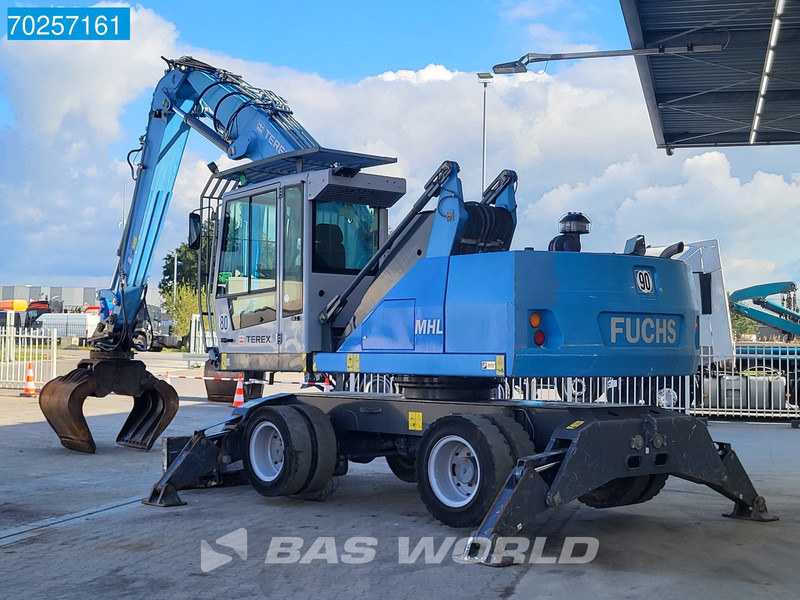 Terex Fuchs MHL320 WITH SORTING GRAPPLE - Waste/ Industry handler: picture 2 Terex Fuchs MHL320 WITH SORTING GRAPPLE - Waste/ Industry handler: picture 2