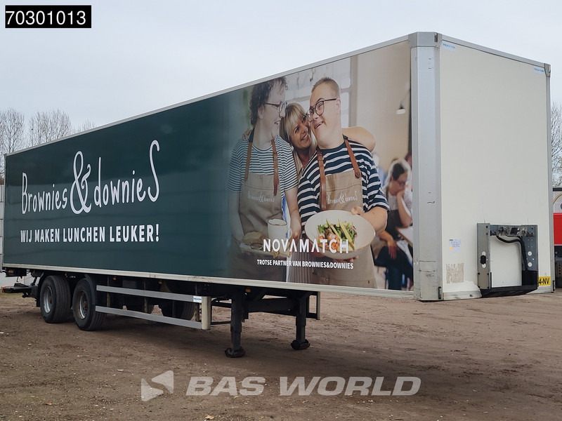 Tracon Tailgate Steering Axle - Closed box semi-trailer: picture 3 Tracon Tailgate Steering Axle - Closed box semi-trailer: picture 3