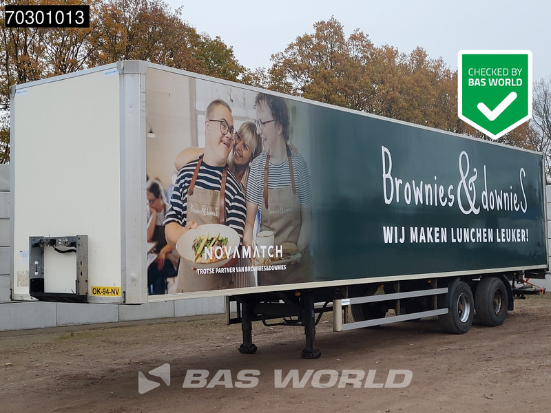 Tracon Tailgate Steering Axle - Closed box semi-trailer: picture 1 Tracon Tailgate Steering Axle - Closed box semi-trailer: picture 1