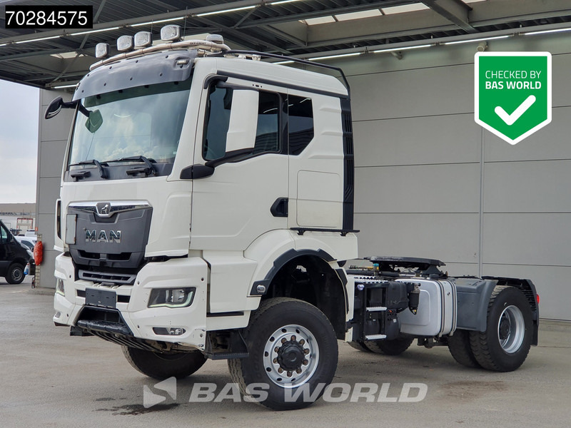 MAN TGS 22.510 4X4 4x4 Allrad! Big-Axle Hydraulik Drumbrakes Navi - Tractor unit: picture 1 MAN TGS 22.510 4X4 4x4 Allrad! Big-Axle Hydraulik Drumbrakes Navi - Tractor unit: picture 1